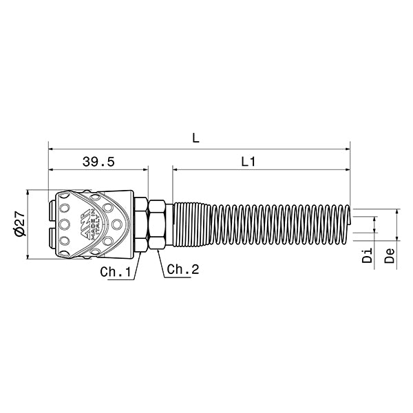 64/MF - Robinet rapide UNIVERSEL avec ressort - Raccords et robinets à ressort - Raccords - Ani 64/MF - Robinet rapide UNIVERSEL avec ressort - Raccords et robinets à ressort - Raccords - Ani